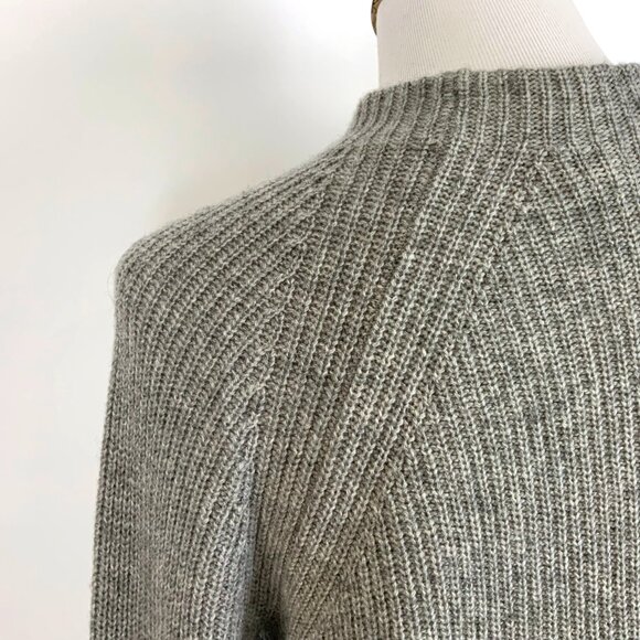 J. Crew Gayle Tie Neck Wool Blend Sweater Sz M - Picture 10 of 16